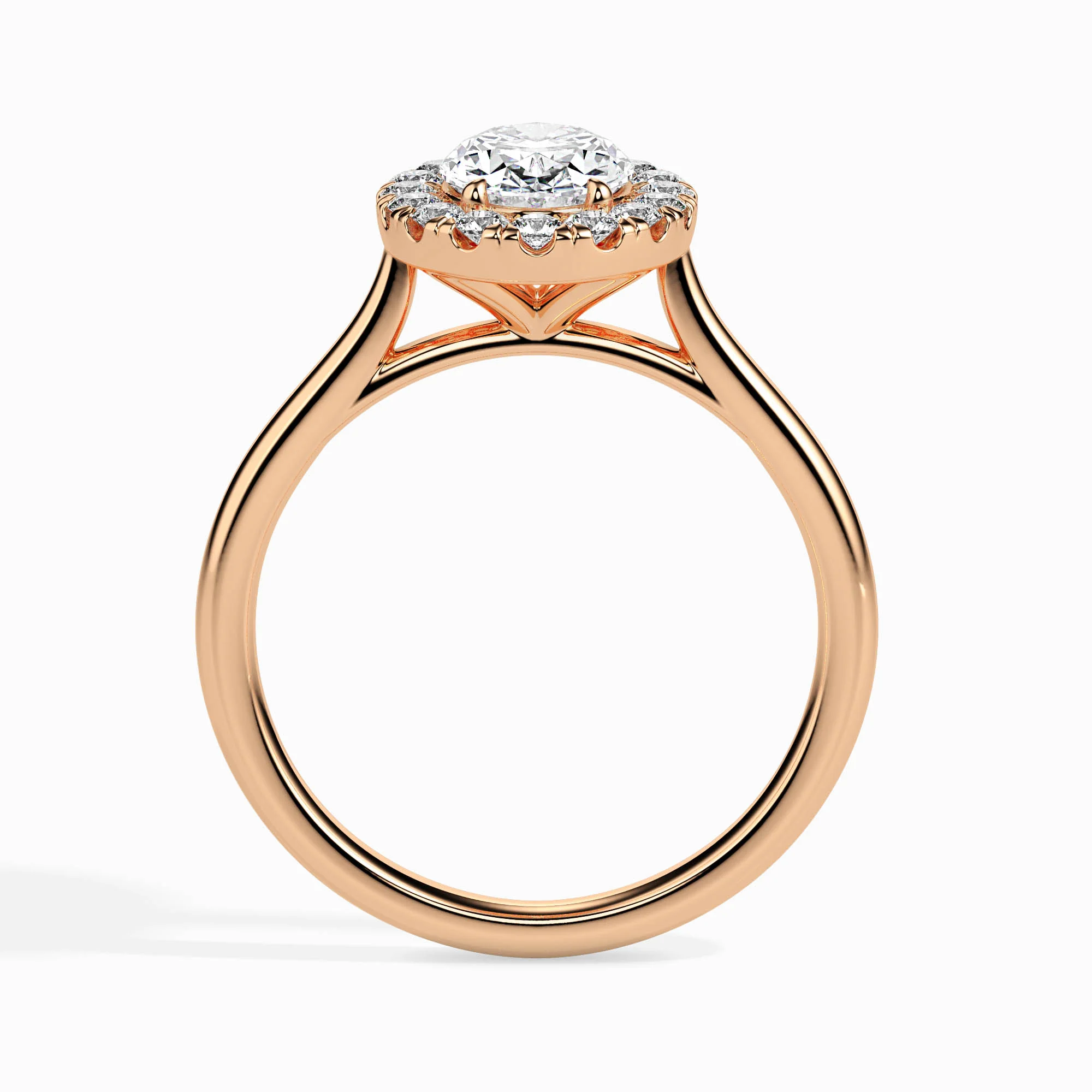 3 CT Luxe Oval Halo Diamond Dream Ring - Image 6
