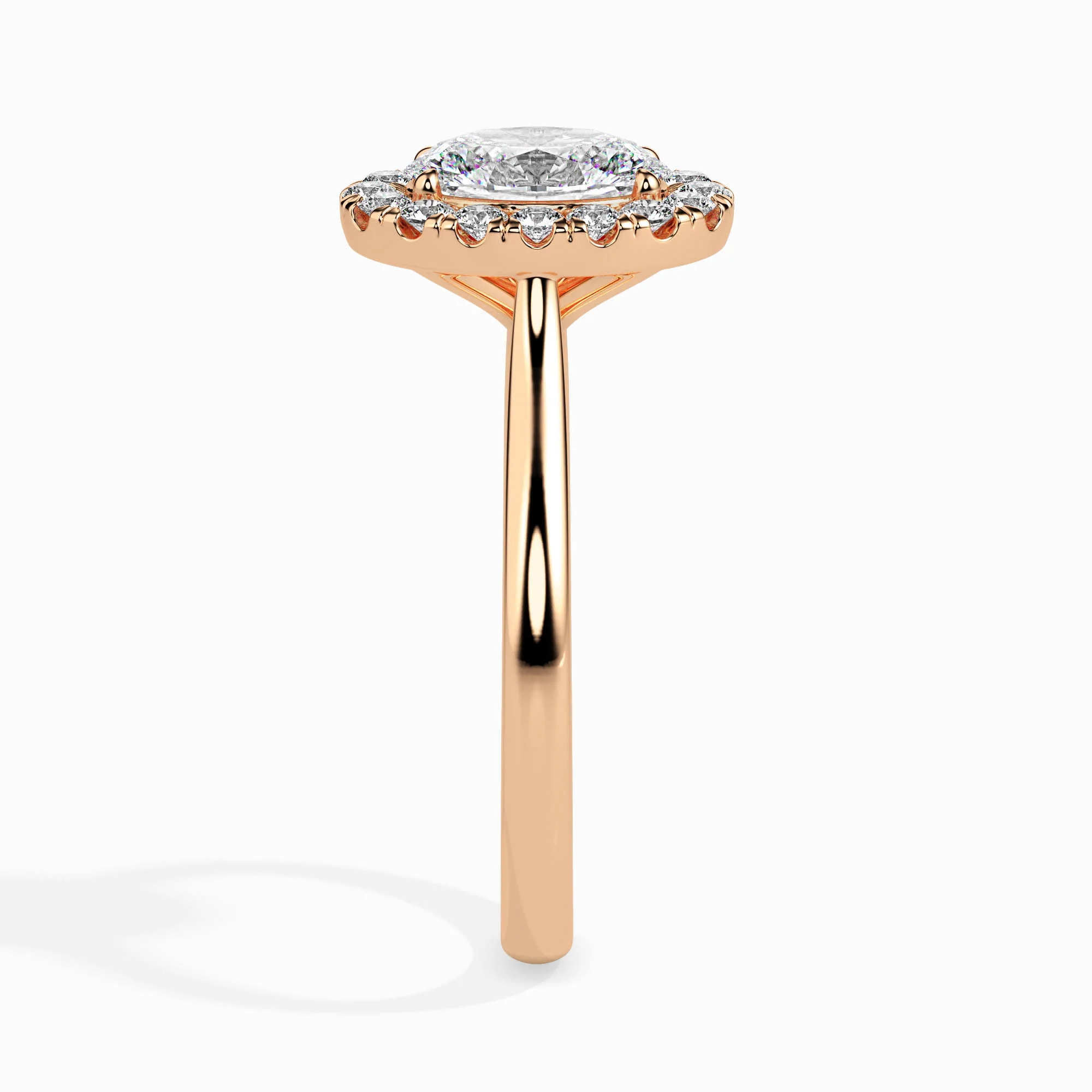 3 CT Luxe Oval Halo Diamond Dream Ring - Image 8