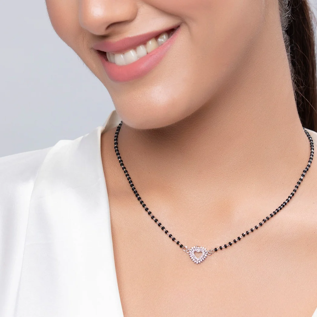 Dil De Diya 925 Silver Mangalsutra - Image 2