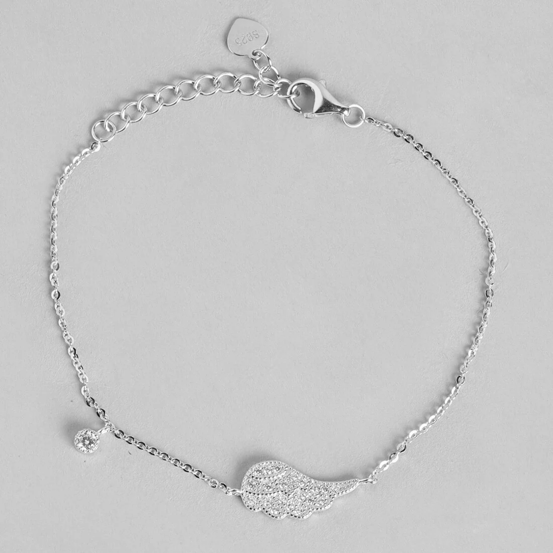Angel Wings 925 Silver Bracelet - Image 7