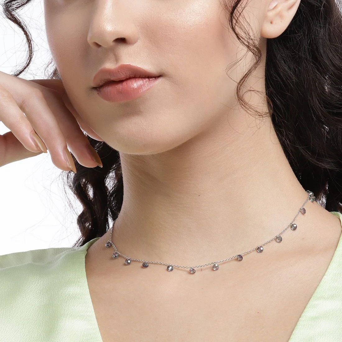 Aurora Radiant 925 Sterling Silver Necklace - Image 4