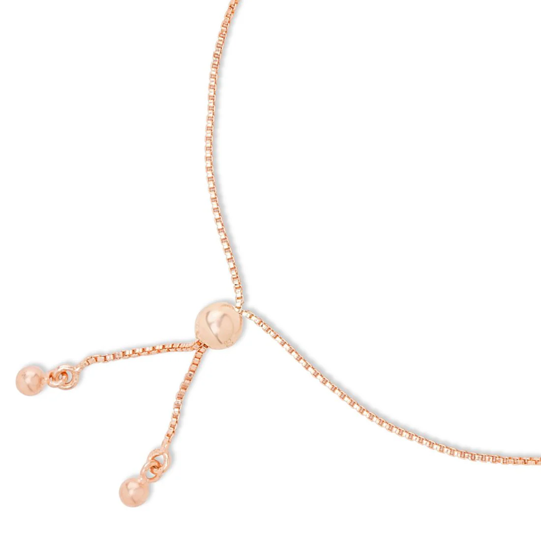 Bamboo 925 Rose Gold Bracelet - Image 7
