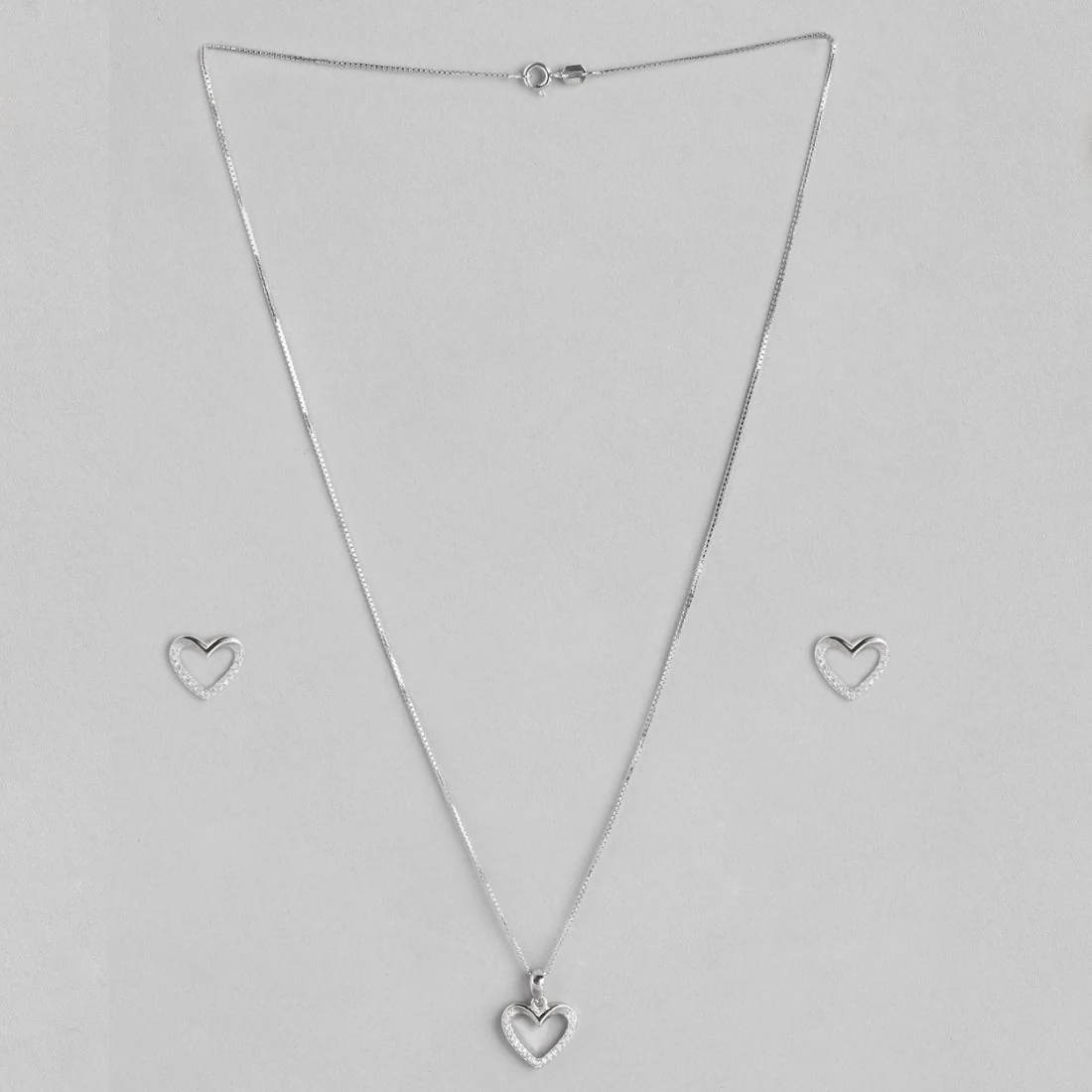 Be My Valentine 925 Silver Jewellery Set - Image 4