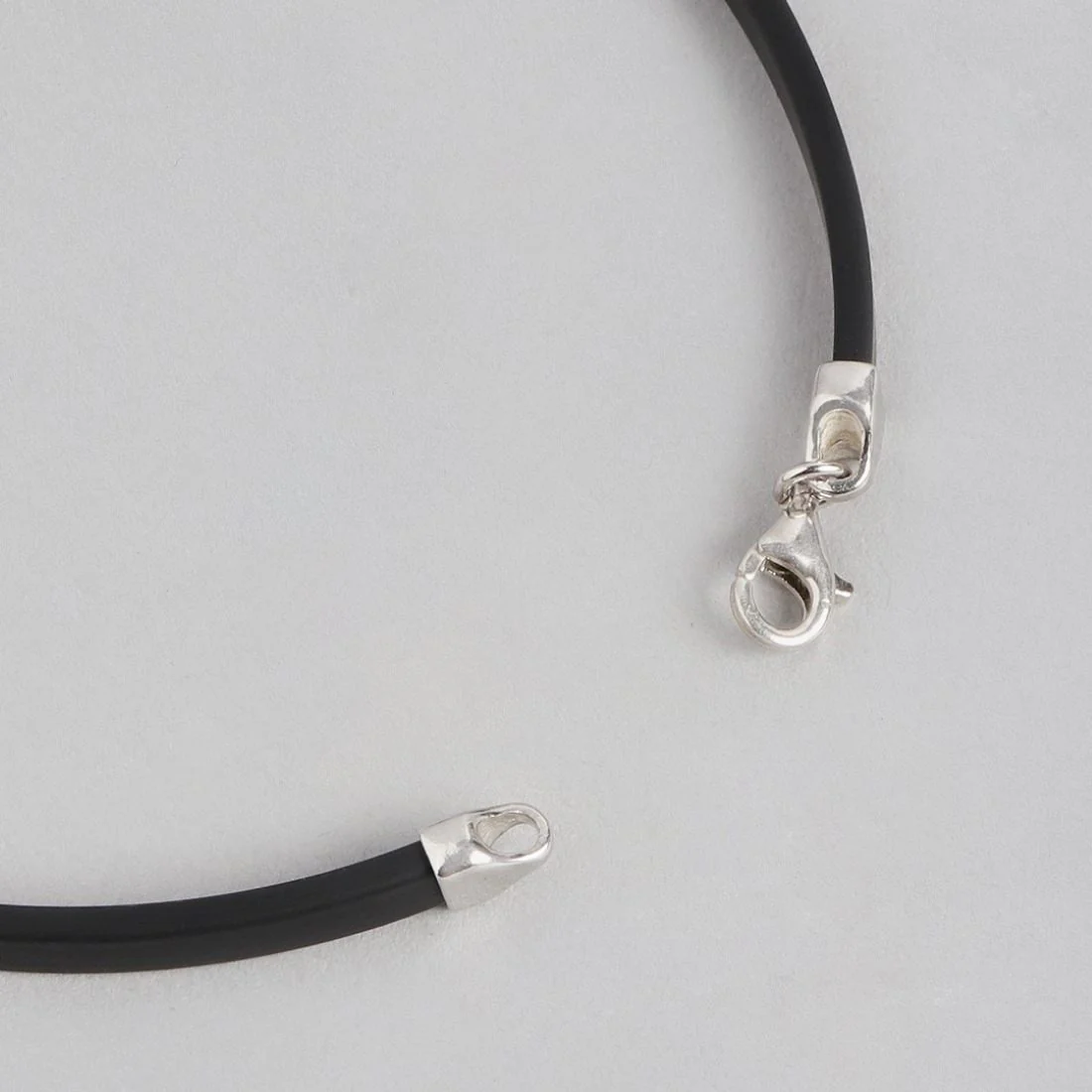 Ethereal Allure Rhodium-Plated 925 Sterling Silver Bracelet for Him - Image 7
