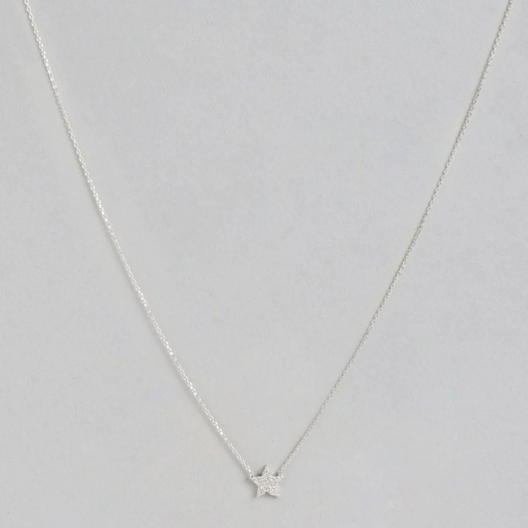 Bright Star 925 Sterling Silver Necklace - Image 3