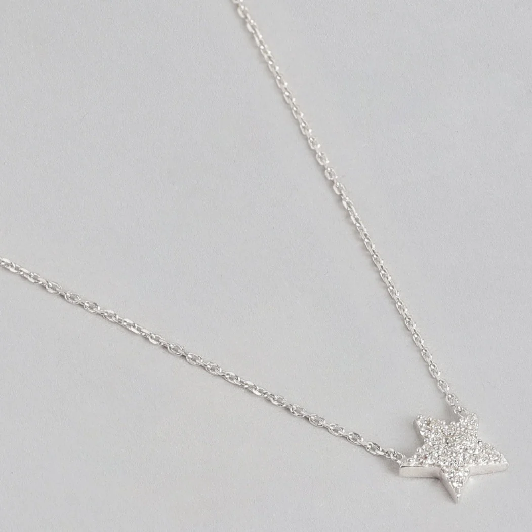 Bright Star 925 Sterling Silver Necklace - Image 4