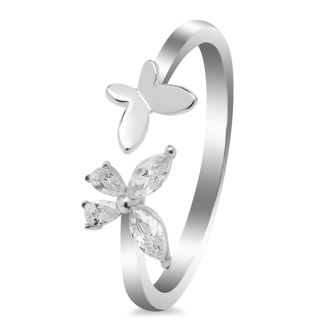 Butterfly 925 Silver Ring (Adjustable) - Image 5