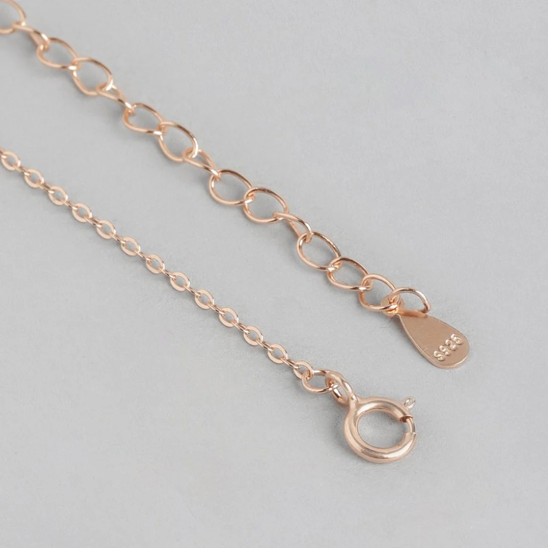 Butterfly Elegance CZ Rose Gold-Plated 925 Sterling Silver Necklace - Image 7