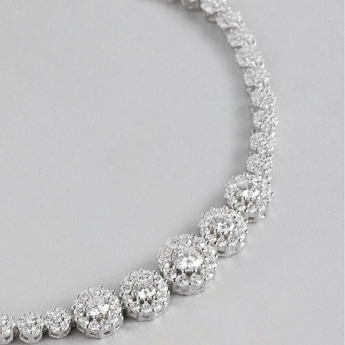 Starry Nights- Silver CZ Trio 925 Sterling Silver Jewelry Set - Image 6