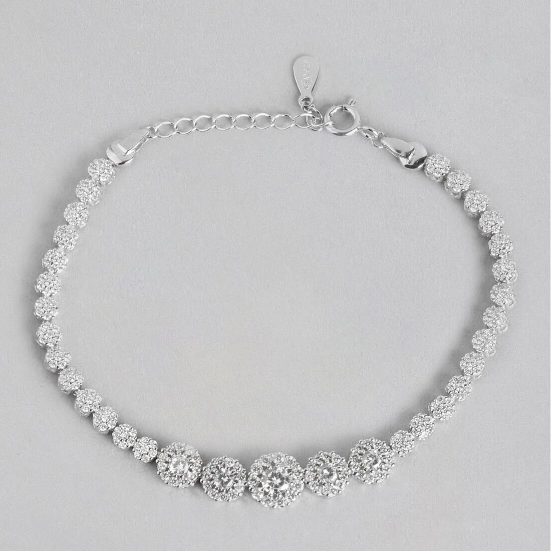 Starry Nights- Silver CZ Trio 925 Sterling Silver Jewelry Set - Image 7