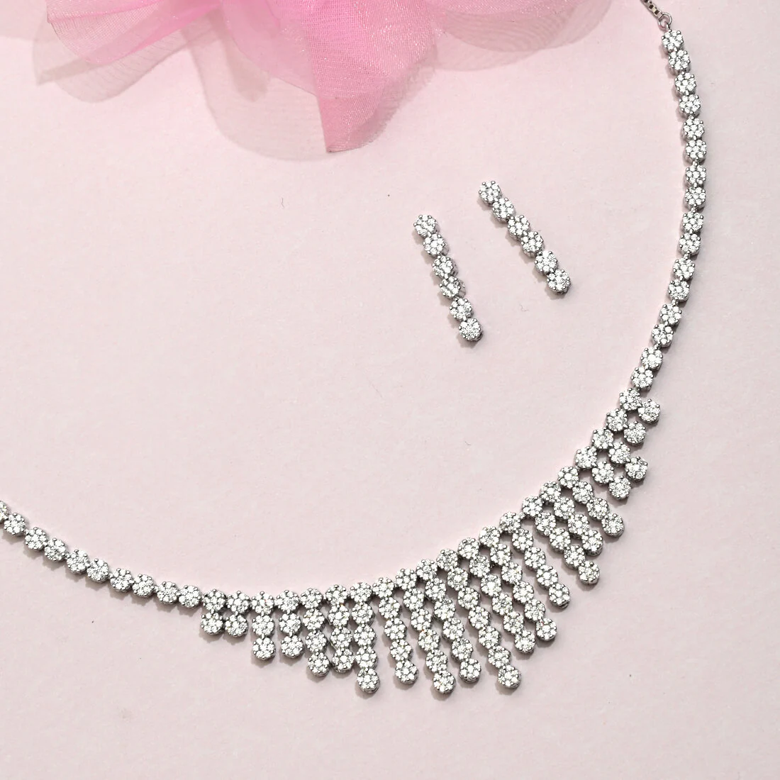 Classic Regal 925 Sterling Silver Jewellery Set - Image 2