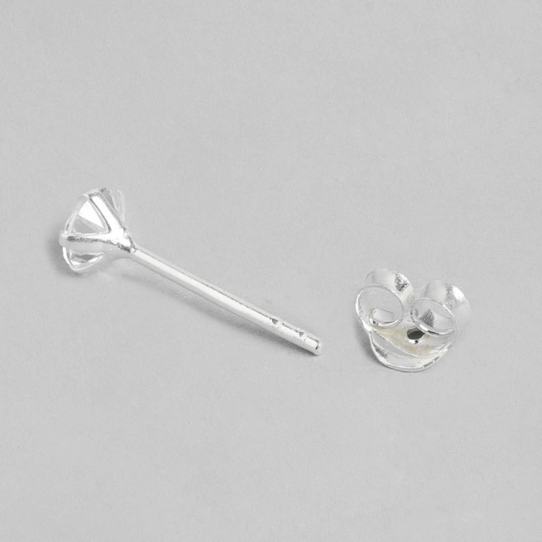 Evergreen White 925 Silver Earrings - Image 7