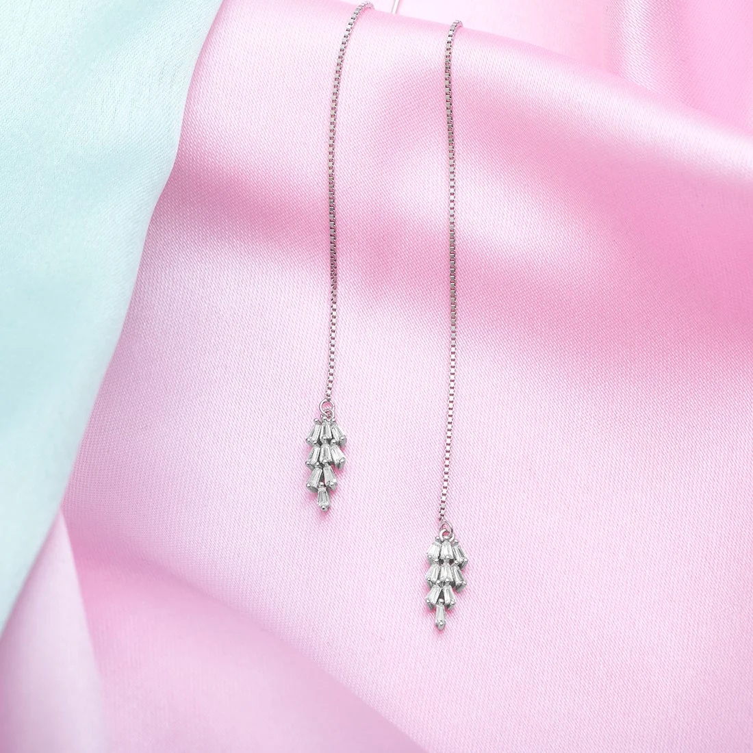 Sui Dhaga 925 Silver Earrings