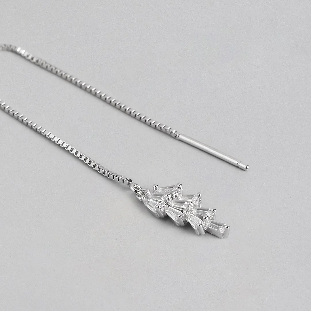 Sui Dhaga 925 Silver Earrings - Image 10