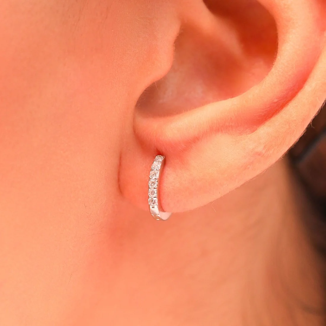 The Whimsical Hoop 925 Silver Earrings - Image 3