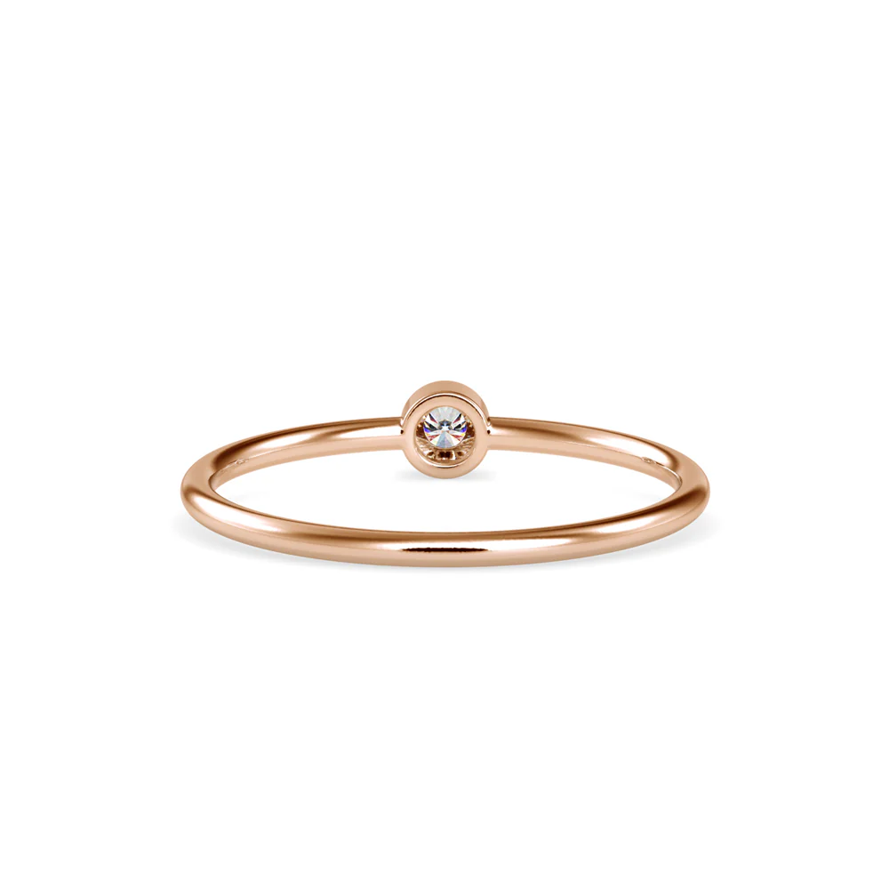 Cosmic Creation Gold Ring with Lab-Grown Diamond - Image 7