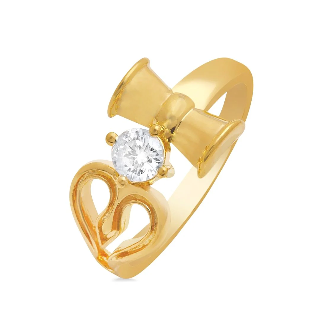 Divine Trishul 925 Sterling Silver Gold-Plated Ring (OneSize) - Image 5