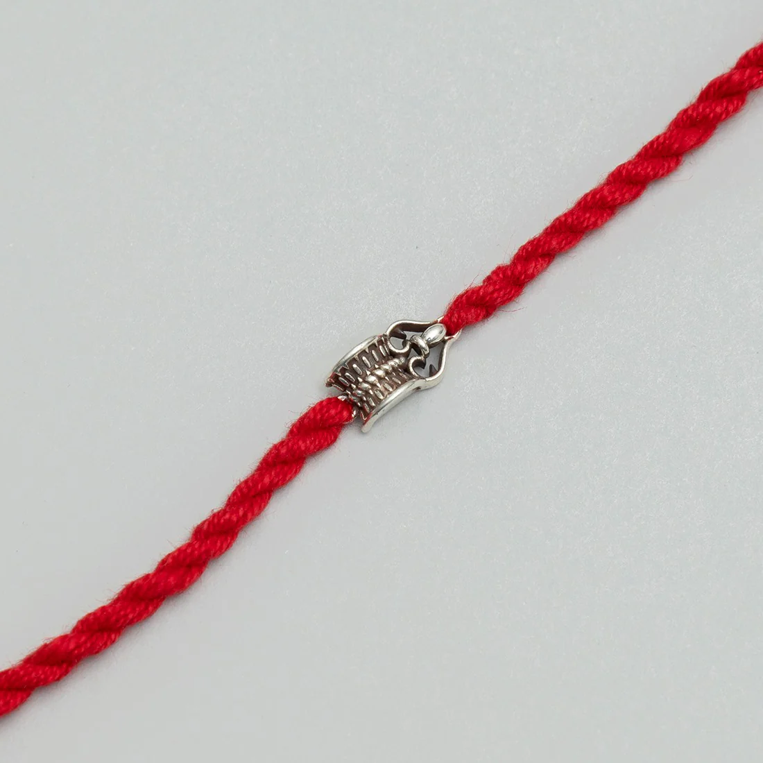 Divine Rhodium-Plated 925 Sterling Silver Rakhi - Image 5