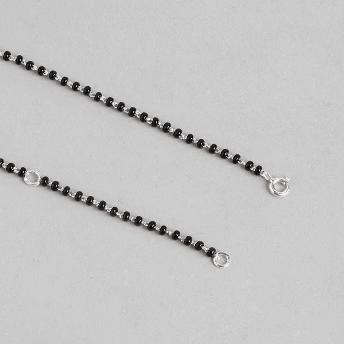 Dual Tone Radiance CZ 925 Sterling Silver Mangalsutra - Image 6