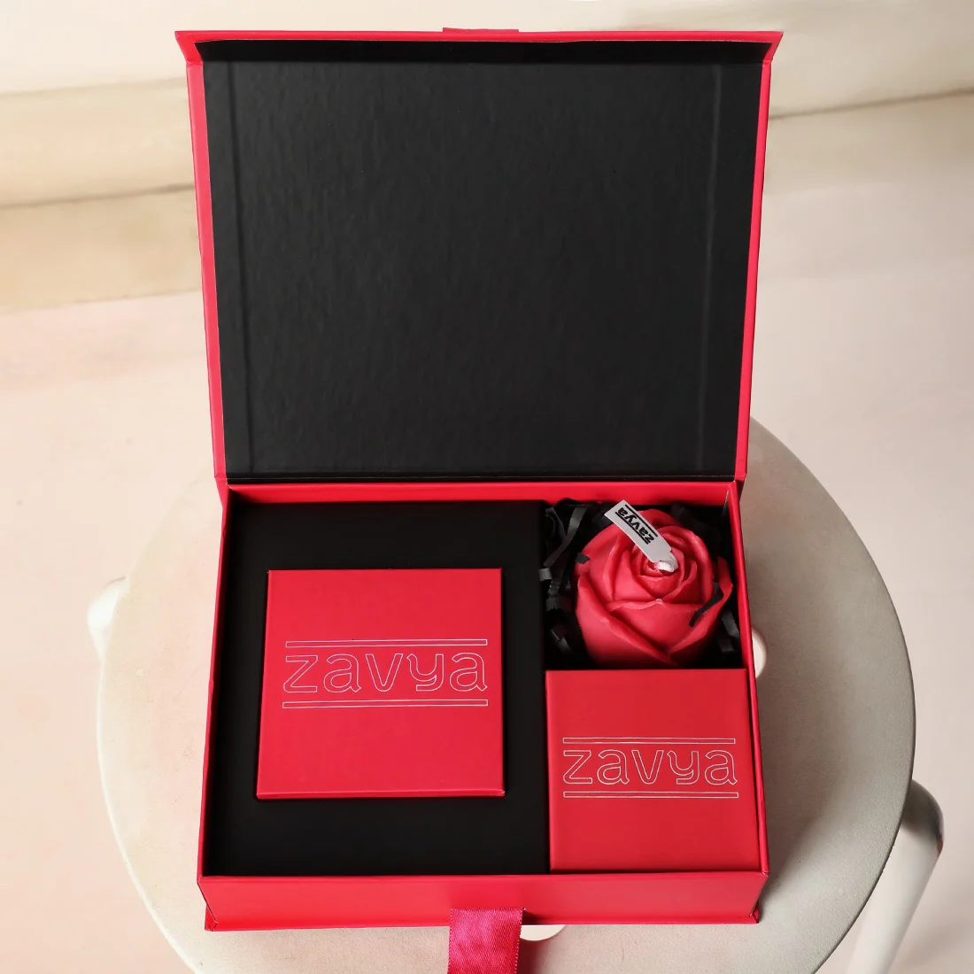 Timeless Radiance- The Classic Moment Hoop 925 Silver Earrings Gift Hamper - Image 6