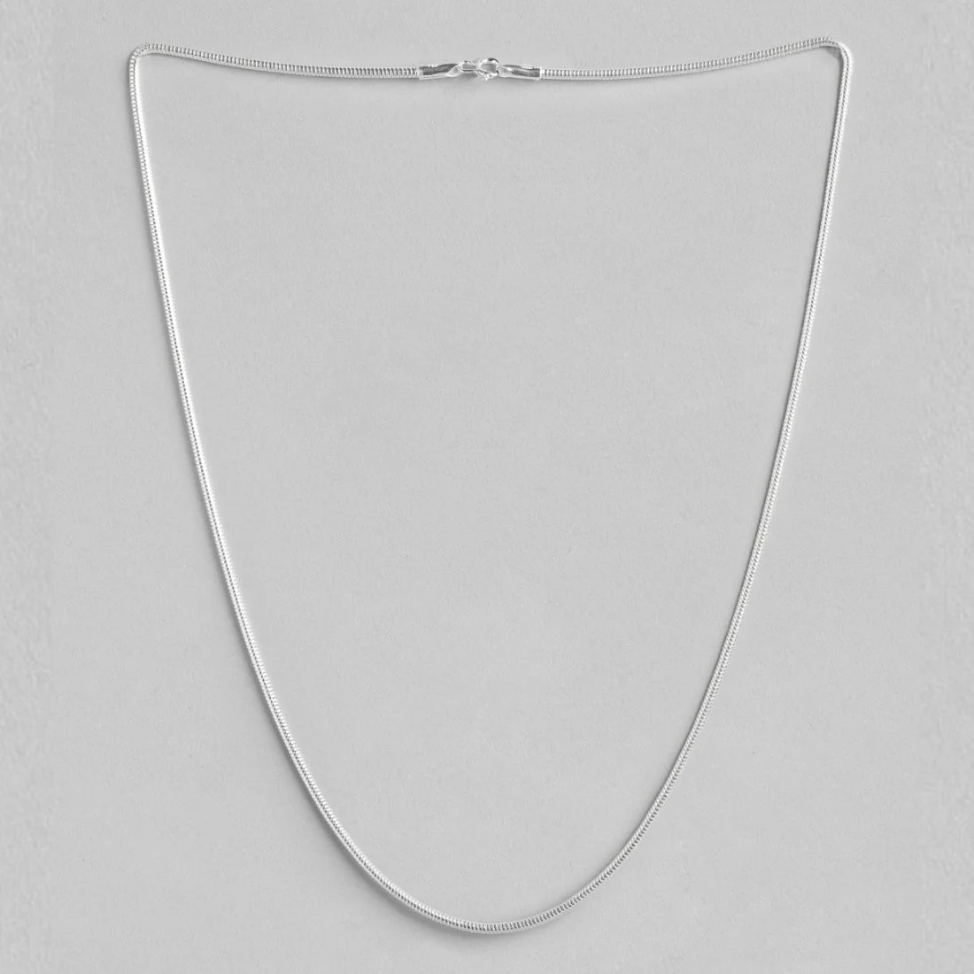 Elegant Circlet 925 Sterling Silver Round Chain for Him - Image 4