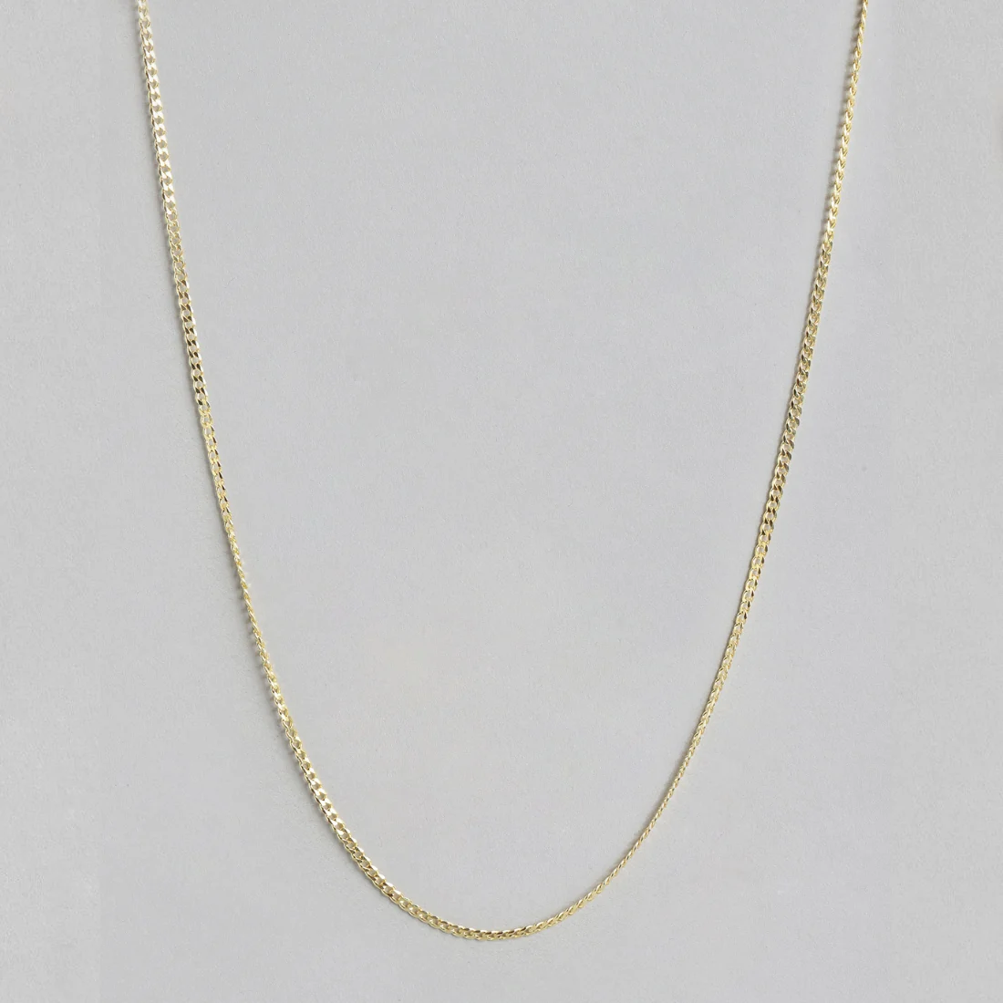 Elegant Golden Plated 925 Sterling Silver Curb Chain - Image 5