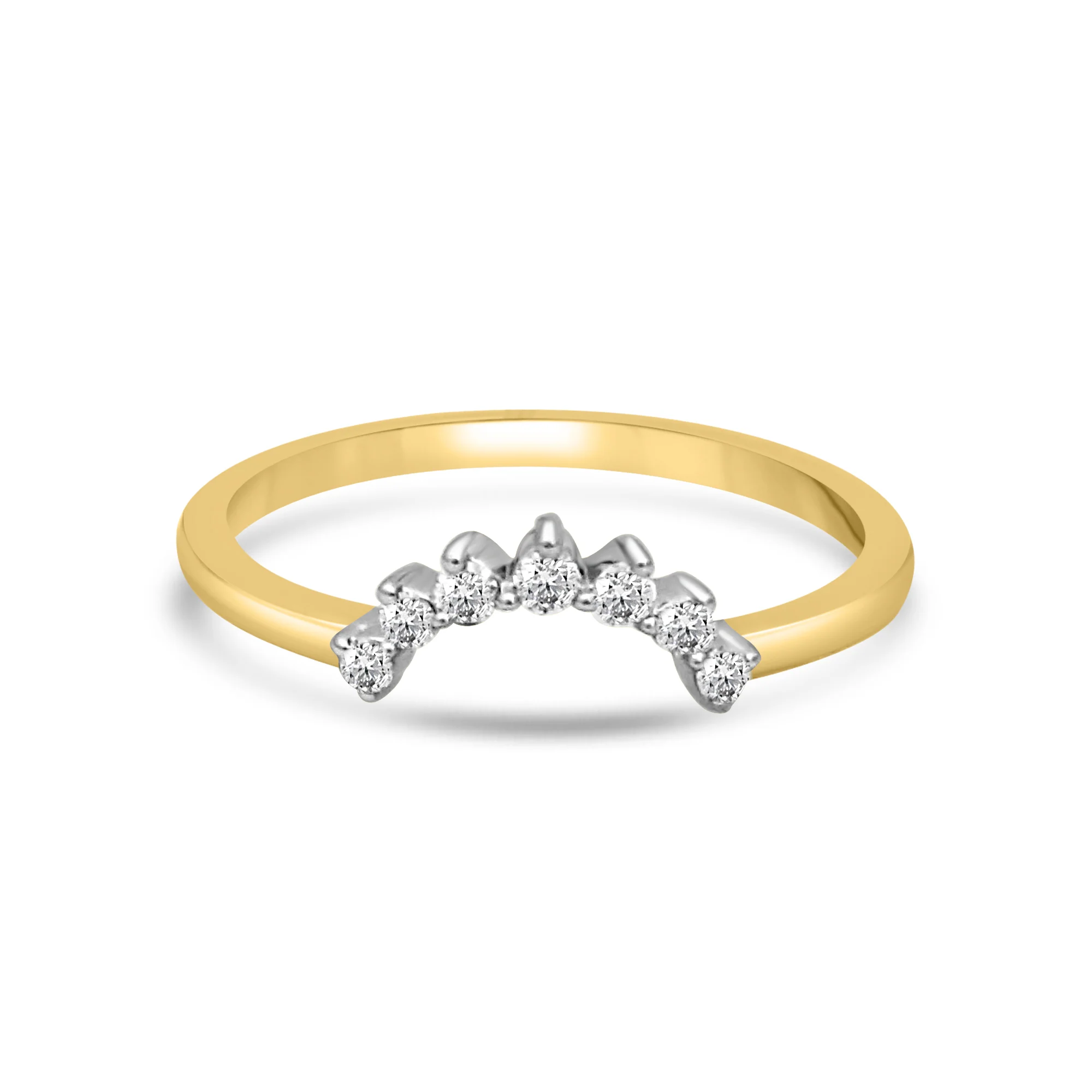 Ethereal Gold Ring with Lab-Grown Diamonds - Image 4