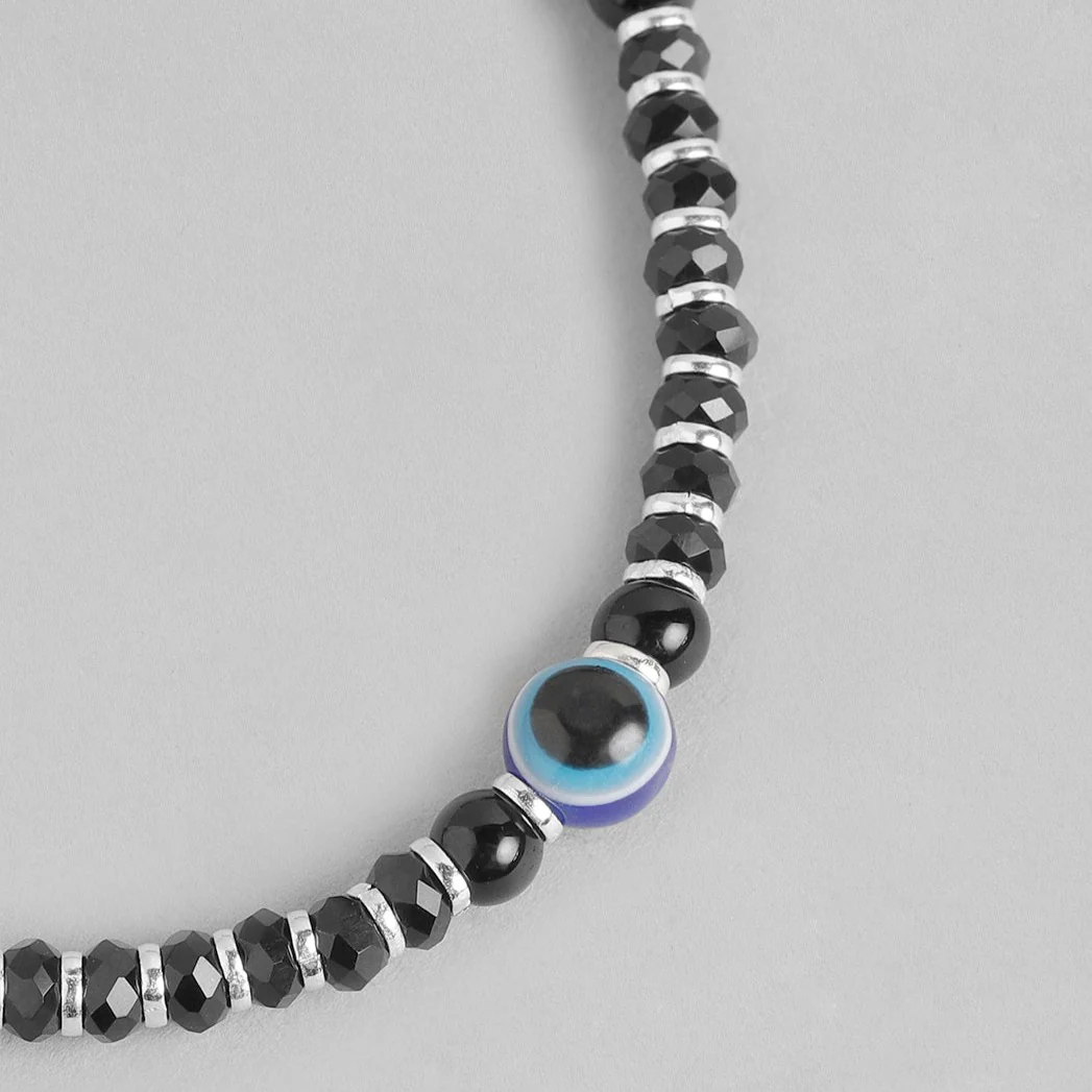 Evil Eye Beaded 925 Sterling Silver Kids Bracelet (Age : 0 - 3 Years) - Image 3