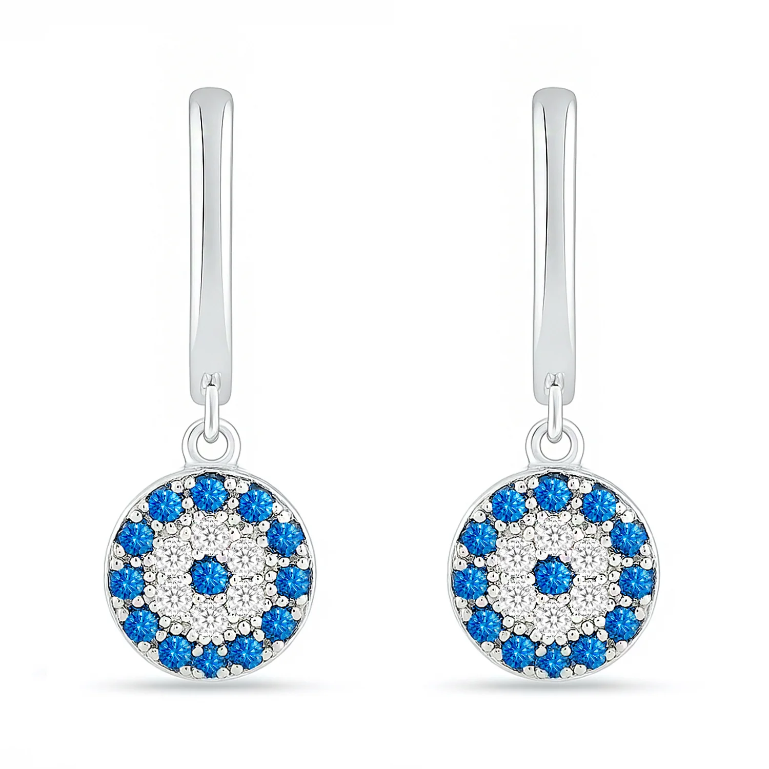 Forever Safe Silver Hoop Rhodium Plated Earrings - Image 5