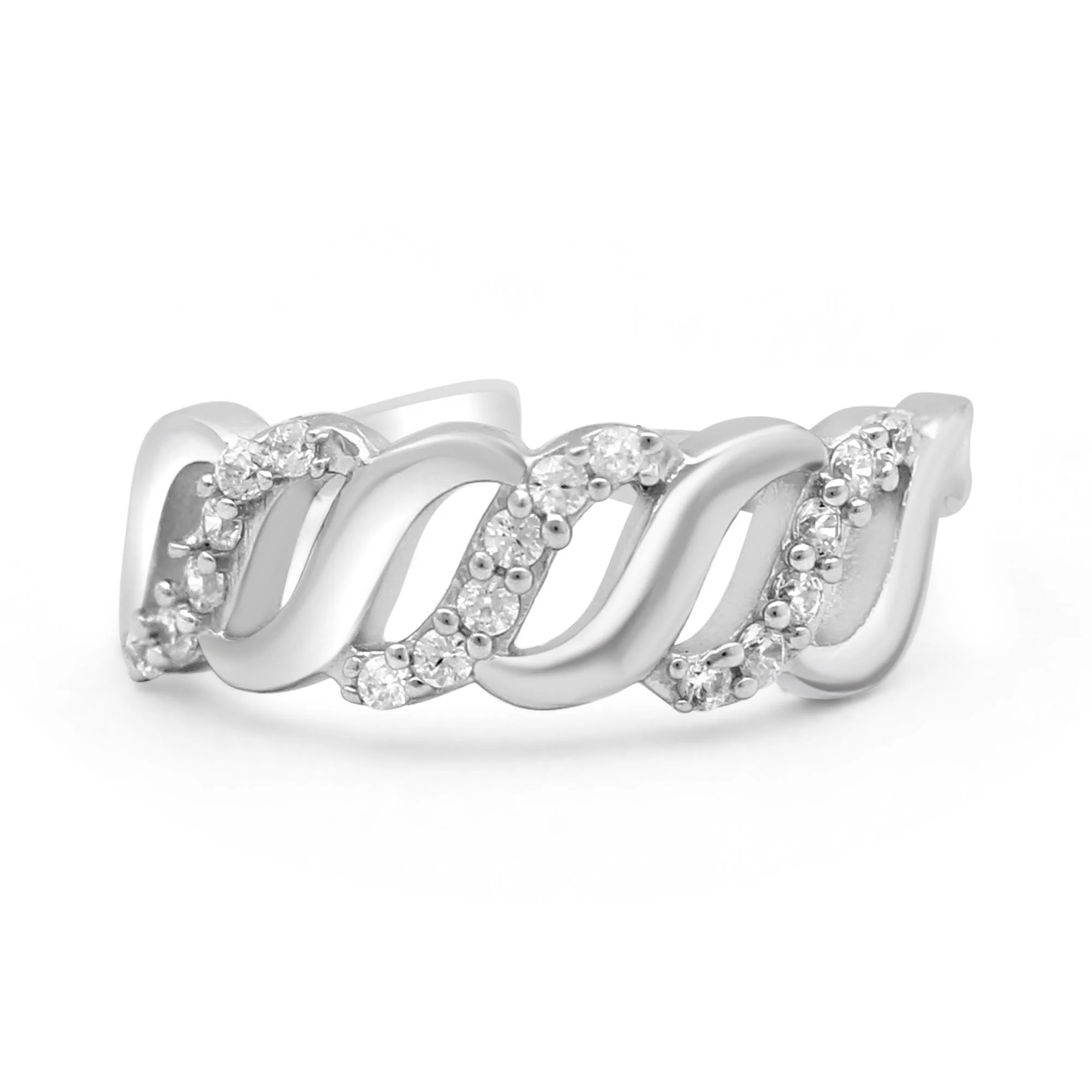 Making Waves 925 Silver Toe Ring - Image 9