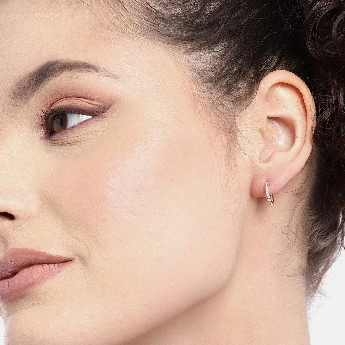 Fish Hook & Hoops 925 Sterling Silver Earring Combo - Image 2