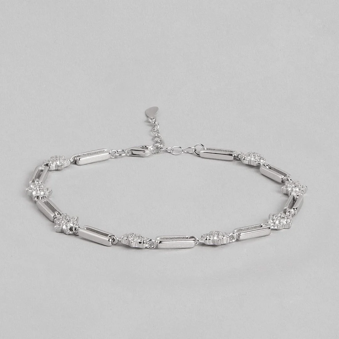 Floral Bond 925 Sterling Silver Bracelet - Image 5