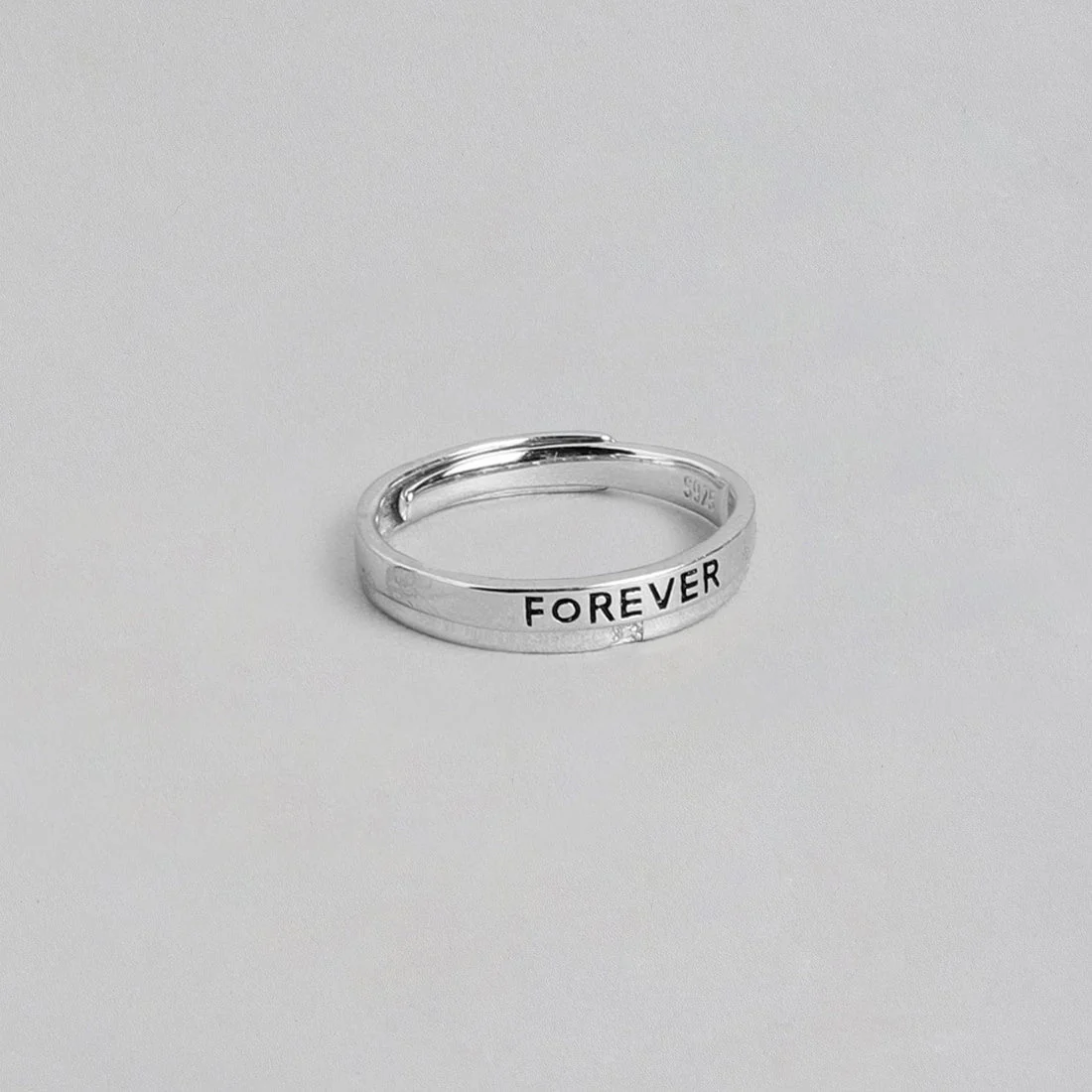 Forever & Ever 925 Silver Ring For Him (Adjustable) - Image 5