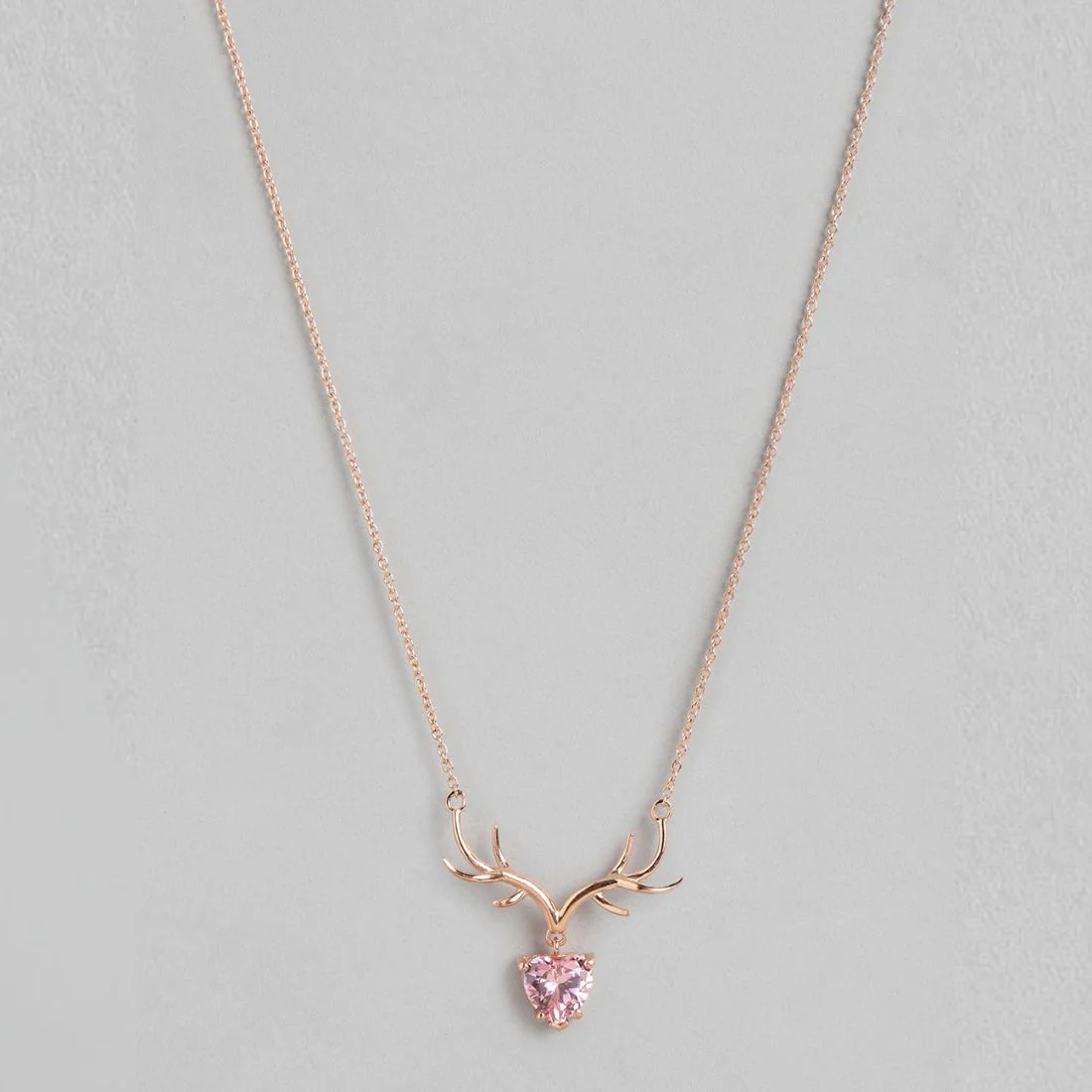 Gentle Grace Rose Gold-Plated 925 Sterling Silver Necklace - Image 3