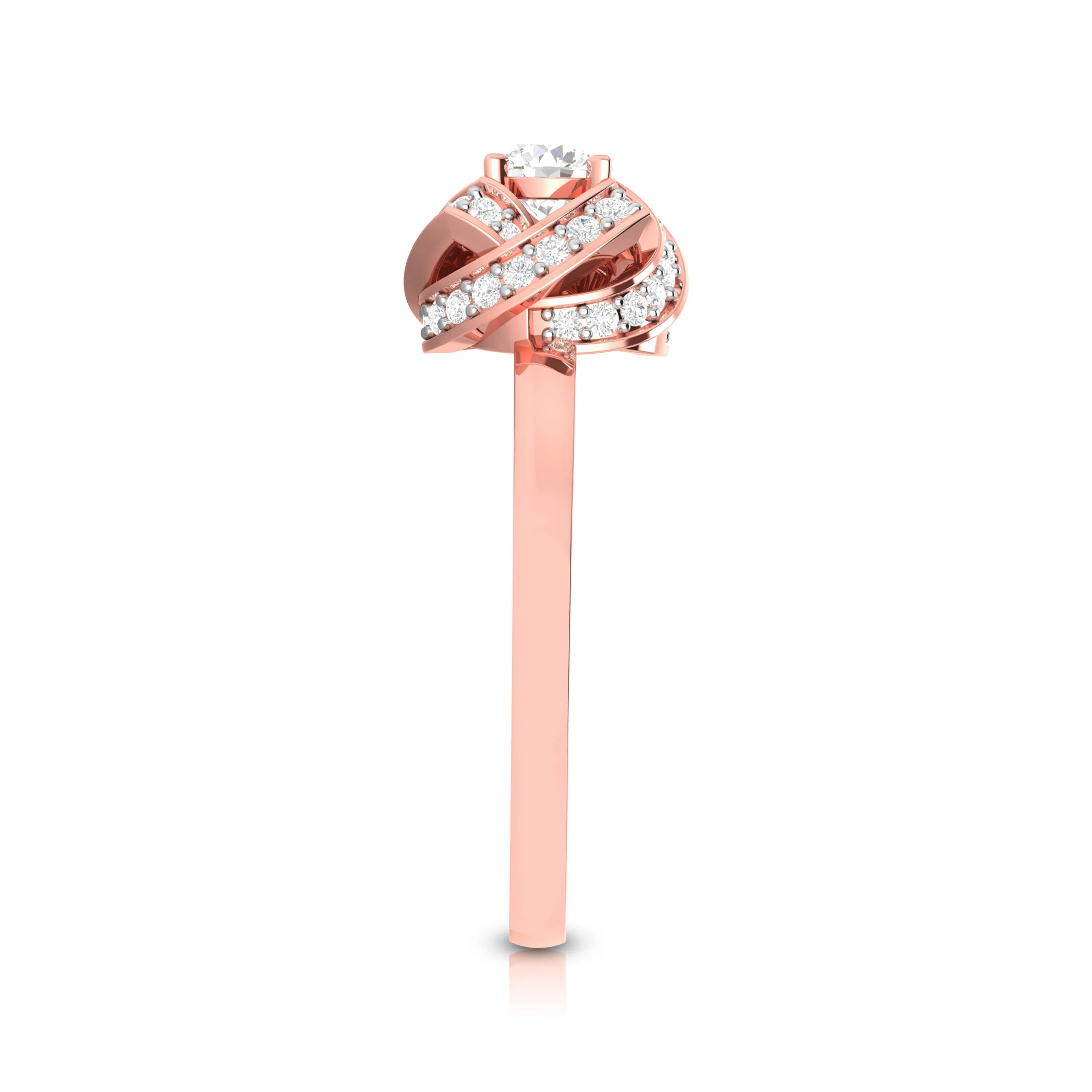 0.5 CT Glamour Scarlett Diamond Women Band - Image 10