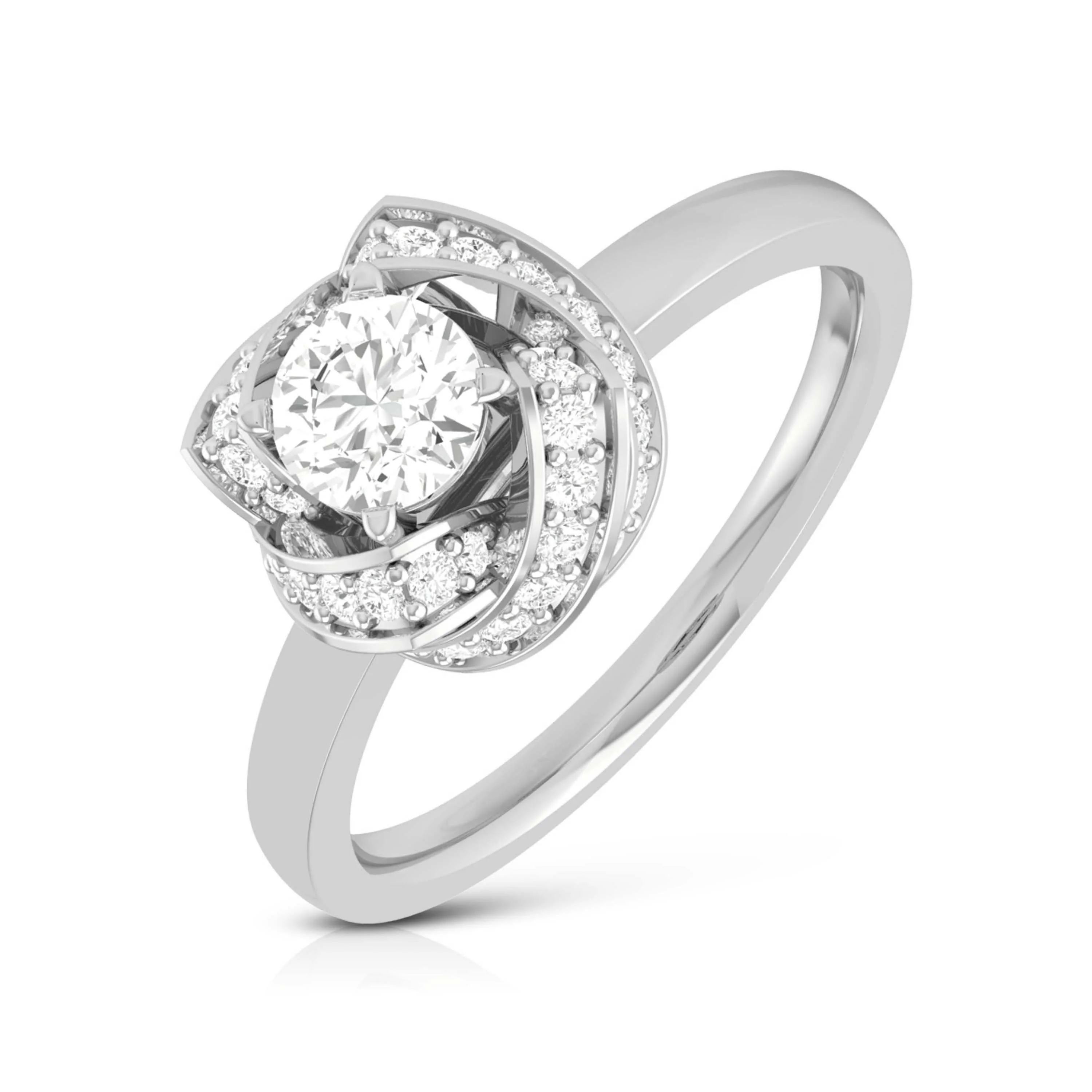 0.5 CT Glamour Scarlett Diamond Women Band - Image 11