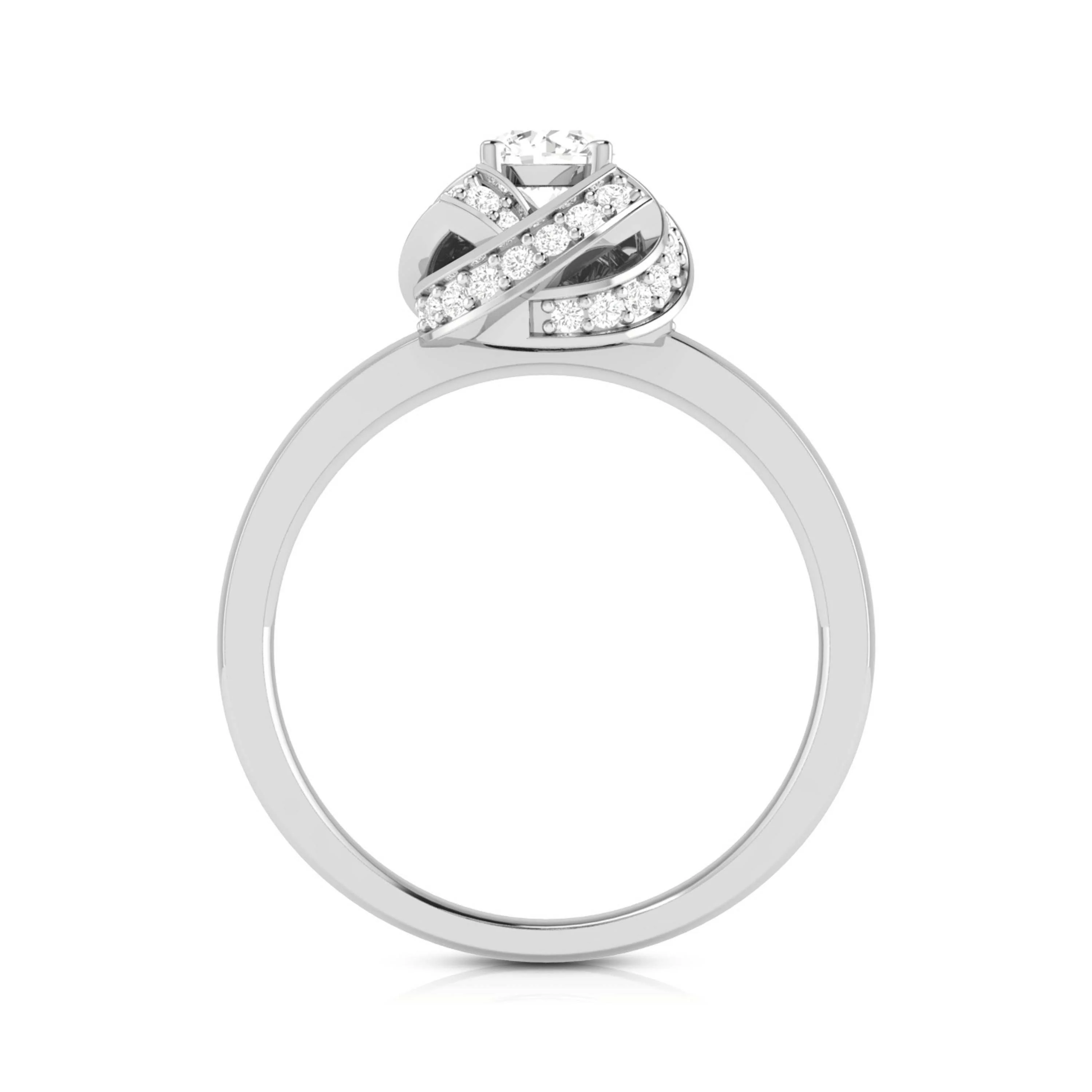 0.5 CT Glamour Scarlett Diamond Women Band - Image 13