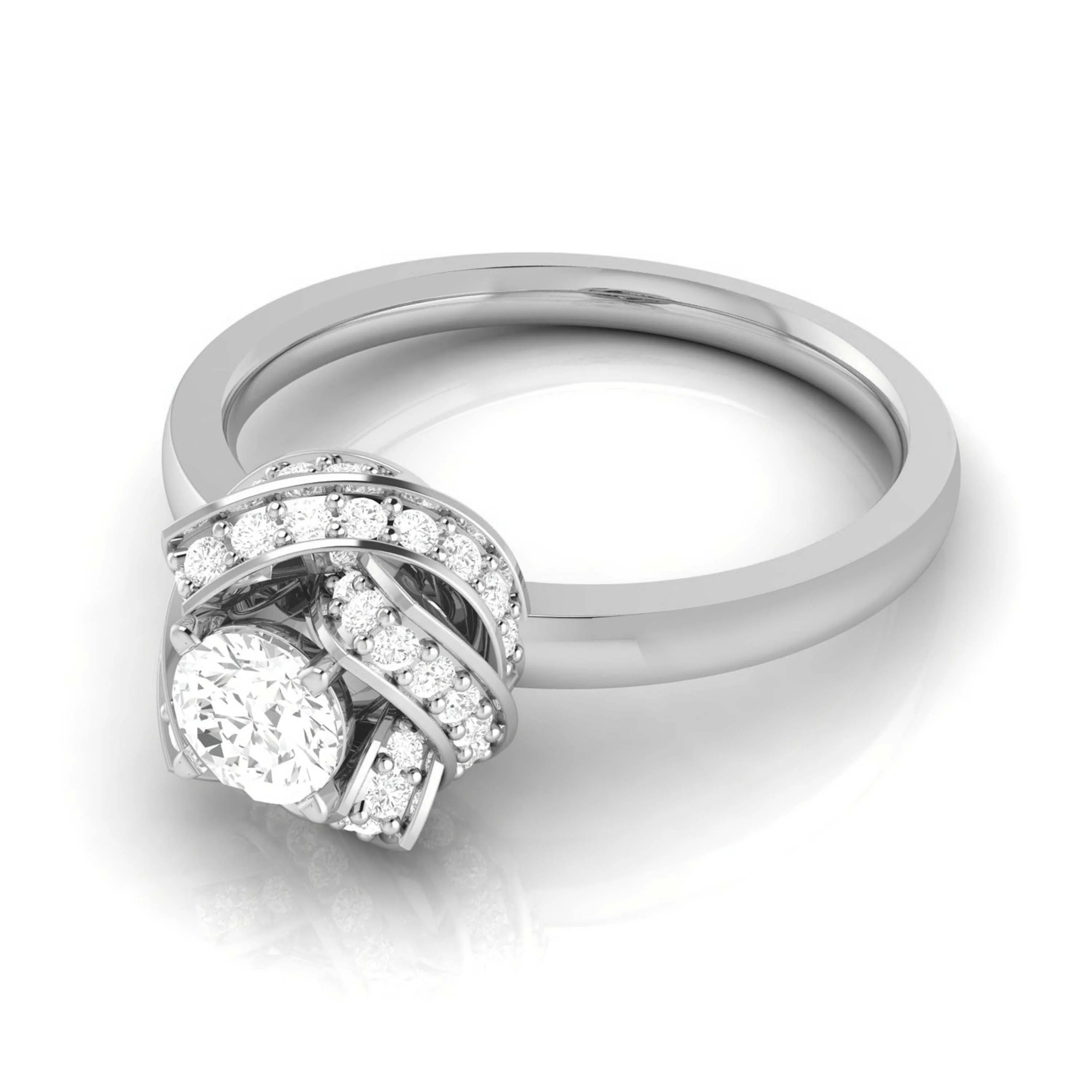 0.5 CT Glamour Scarlett Diamond Women Band - Image 14