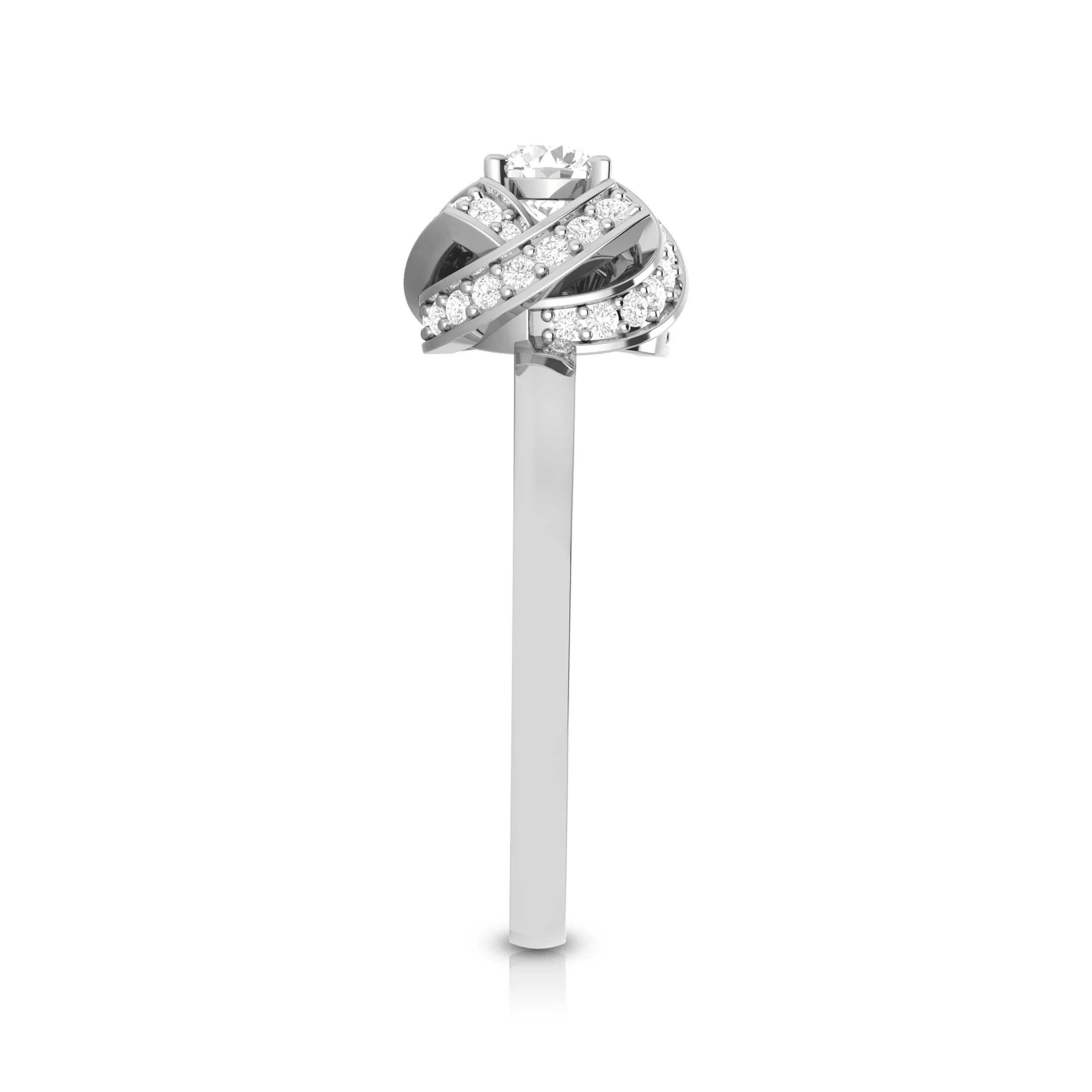 0.5 CT Glamour Scarlett Diamond Women Band - Image 15