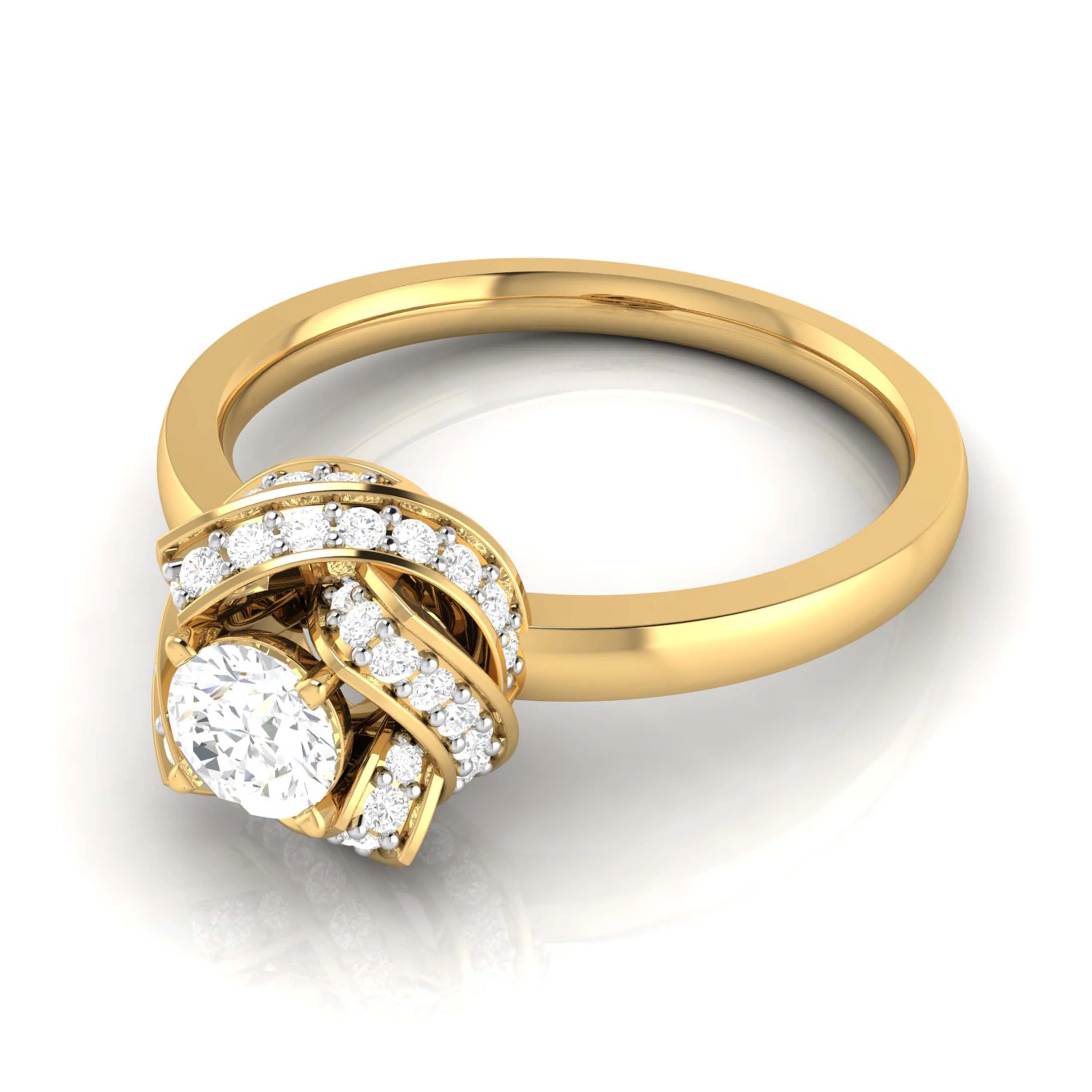 0.5 CT Glamour Scarlett Diamond Women Band - Image 4