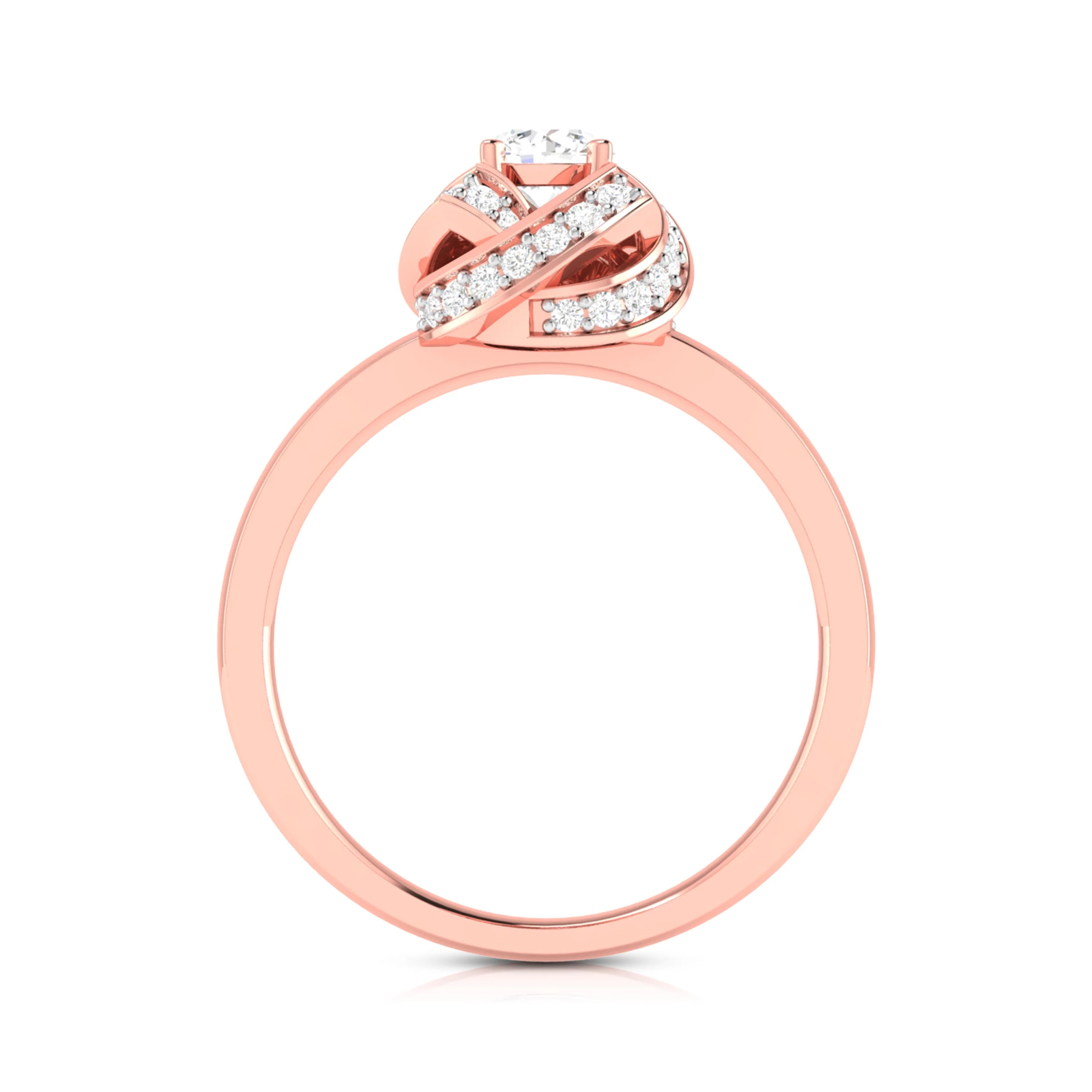 0.5 CT Glamour Scarlett Diamond Women Band - Image 8