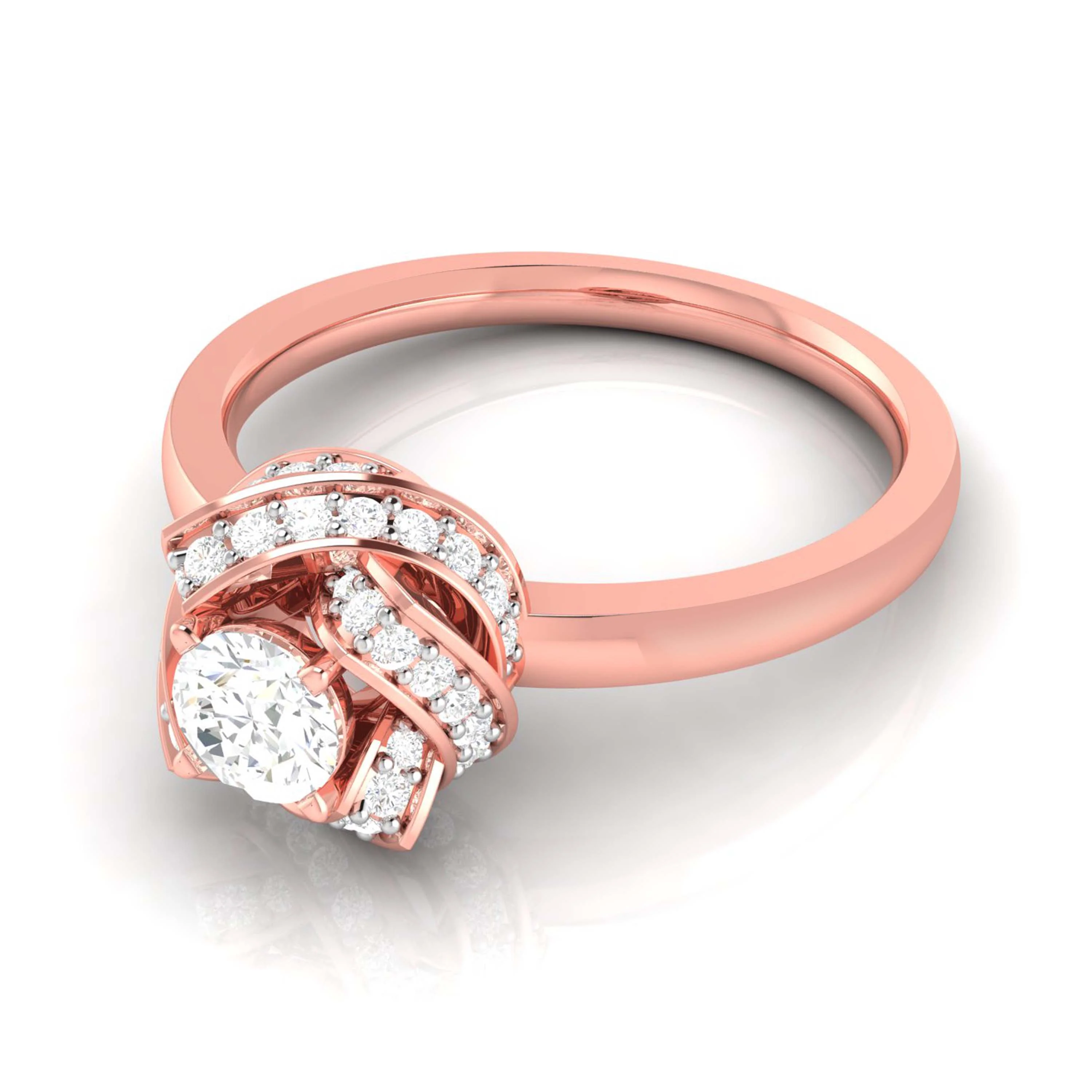 0.5 CT Glamour Scarlett Diamond Women Band - Image 9