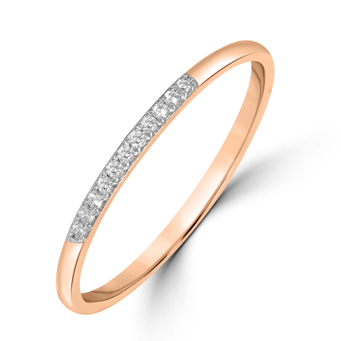 Glimmering Gold Ring with with Lab Grown Diamond - Image 3