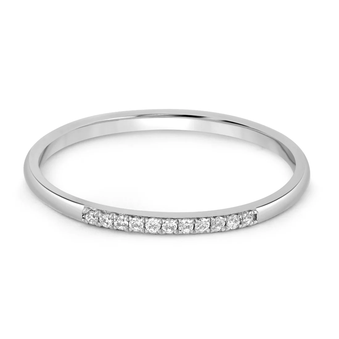 Glimmering Gold Ring with with Lab Grown Diamond - Image 6