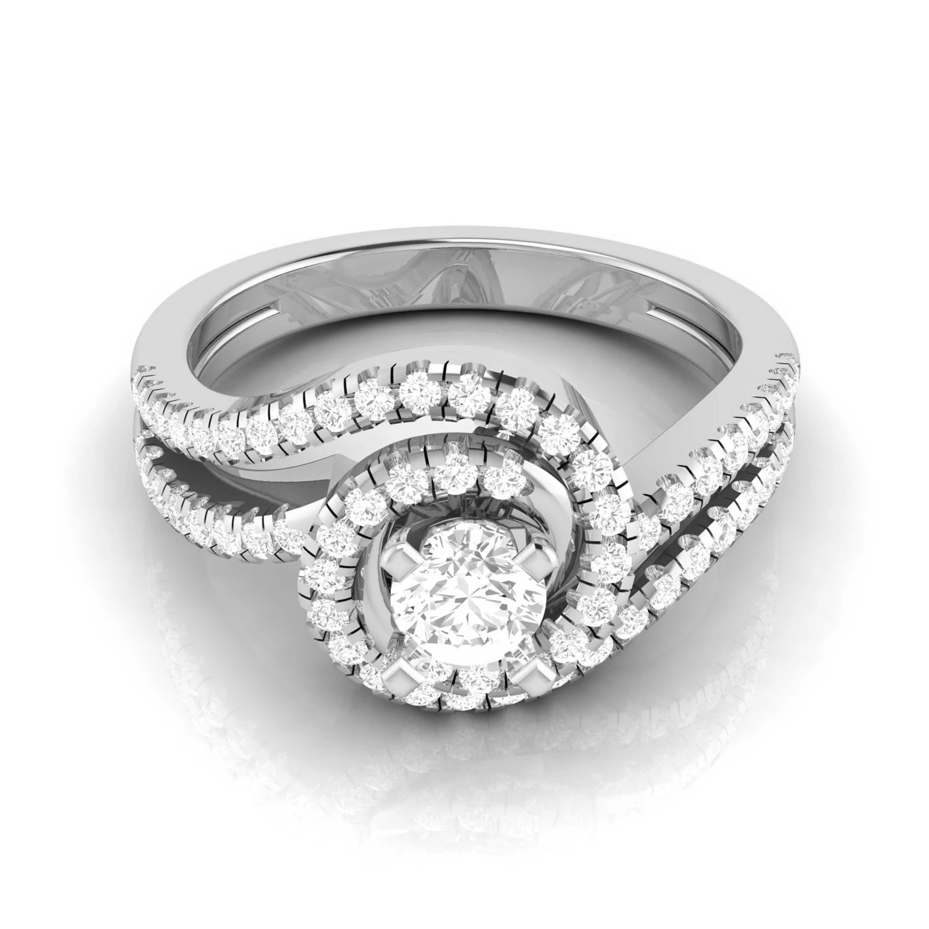 0.7 CT Gold Enchanted Diamond Eternity Ring - Image 13