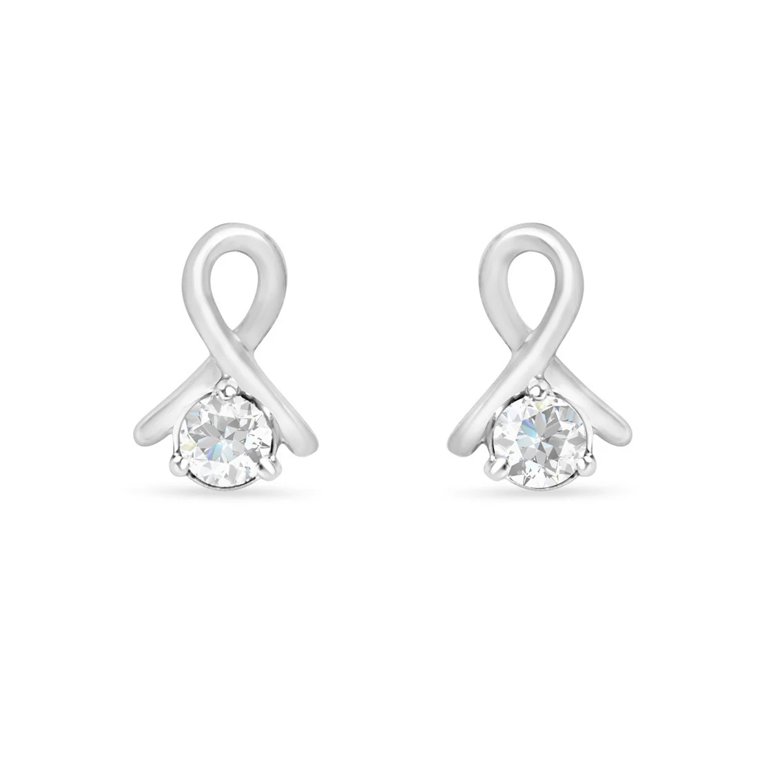 Gold Spark Earrings with Lab-Grown Diamonds - Image 10