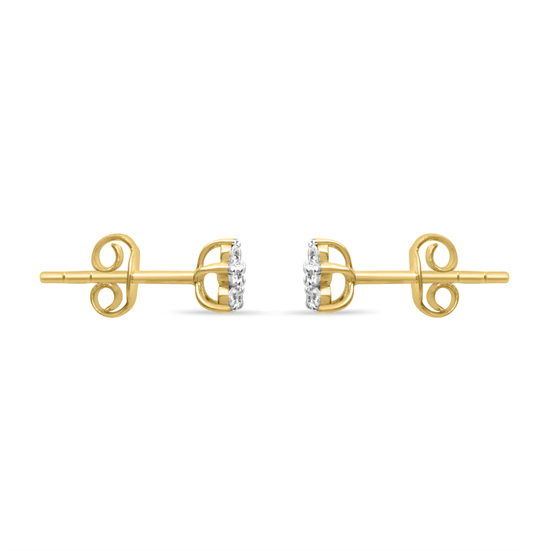 Star Stud Earrings with Lab-Grown Diamonds - Image 4