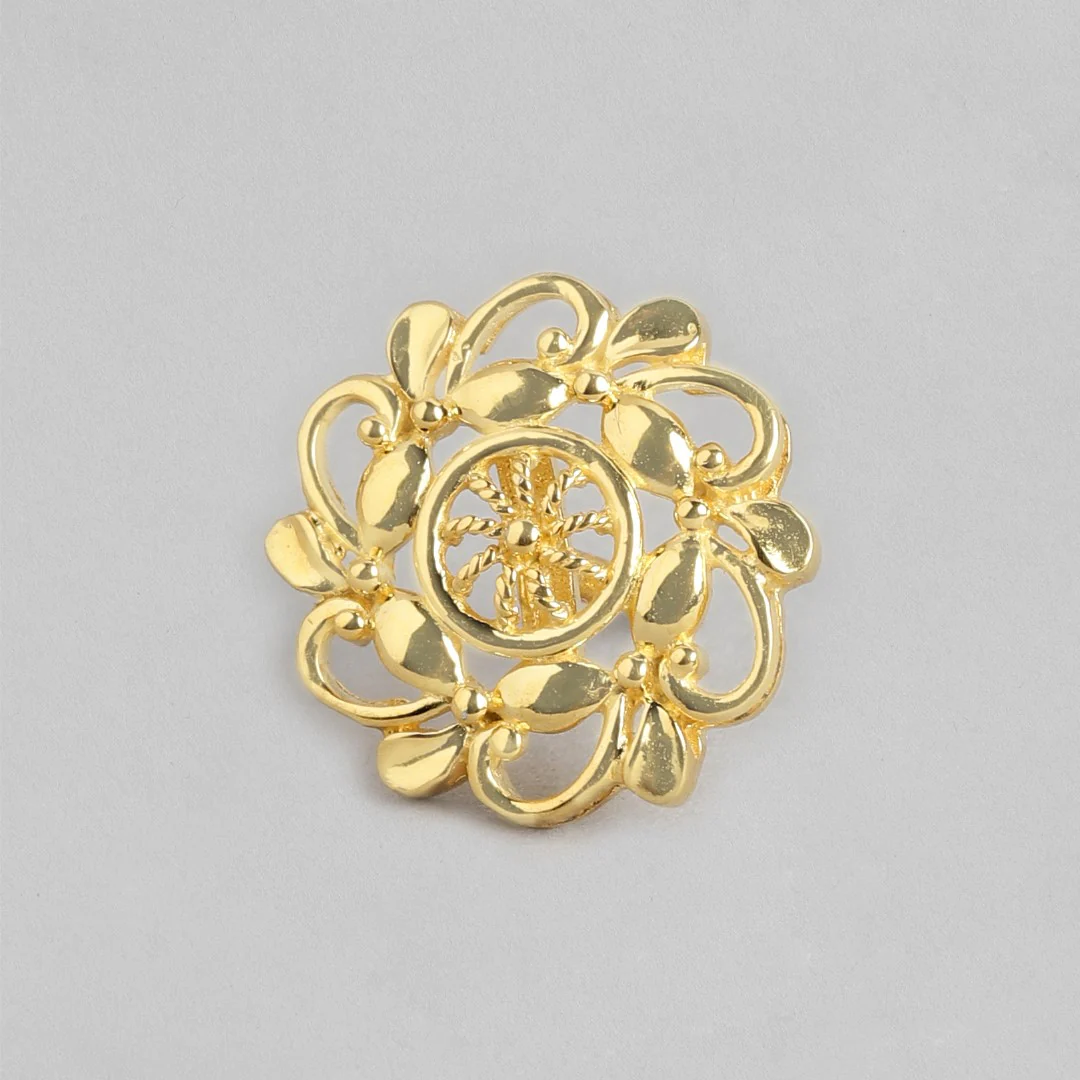 Golden Glow Gold Plated 925 Sterling Silver Earrings - Image 4
