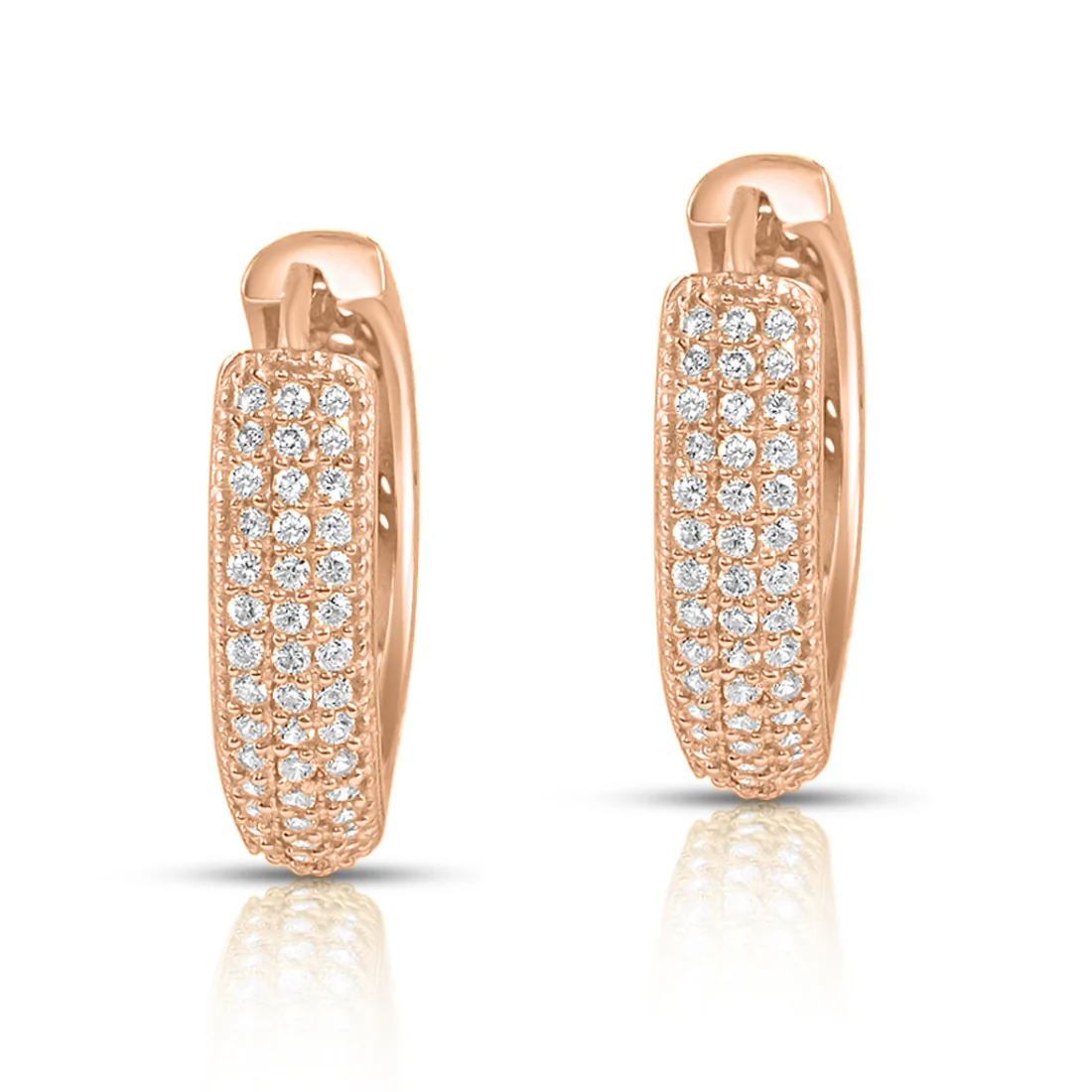 Golden Radiance Gold-Plated 925 Sterling Silver Hoop Earrings Gift Hamper - Image 13
