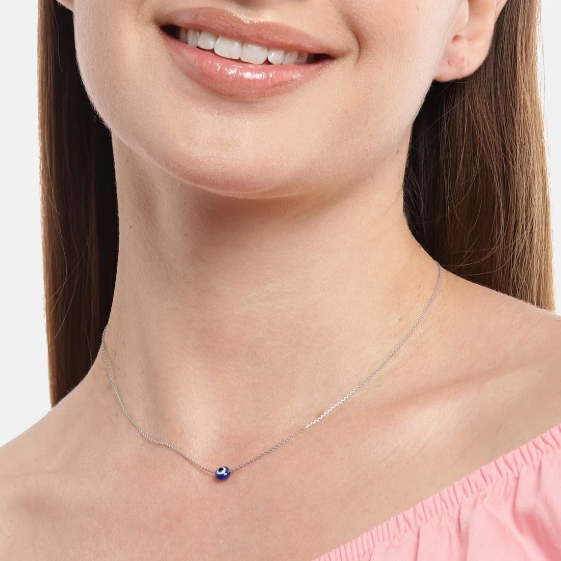 Guardian Eye 925 Sterling Silver Evil Eye Necklace - Image 2